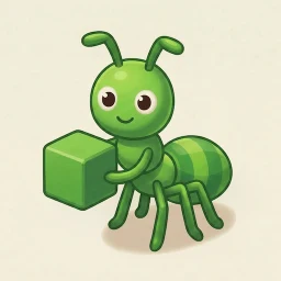 Ants Flow: ドット絵ブロックぱずる・カラーマッチ のアイコン